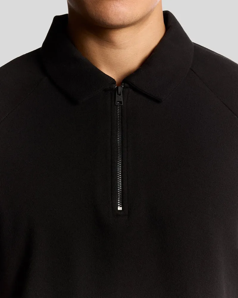 Interlock Zipped Polo Shirt