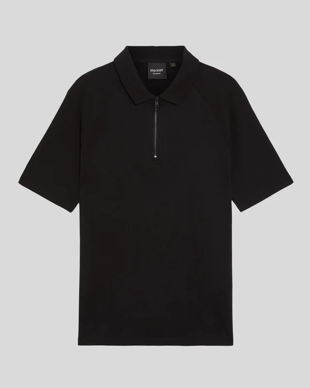 Interlock Zipped Polo Shirt