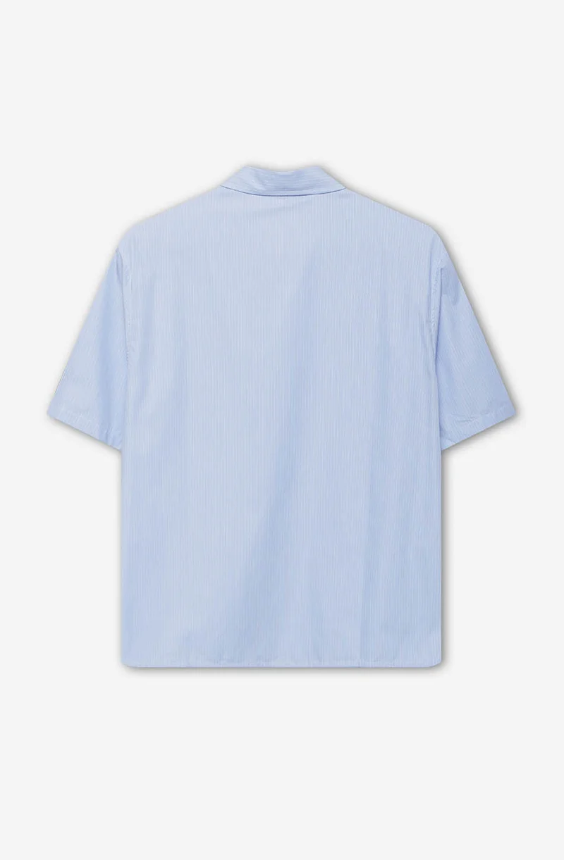 Loui Heart Chemise Bleu/ Blanc