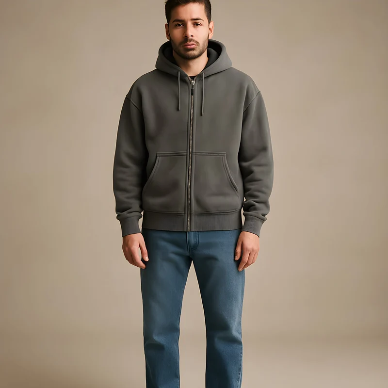Hoodie Vintage Zipper