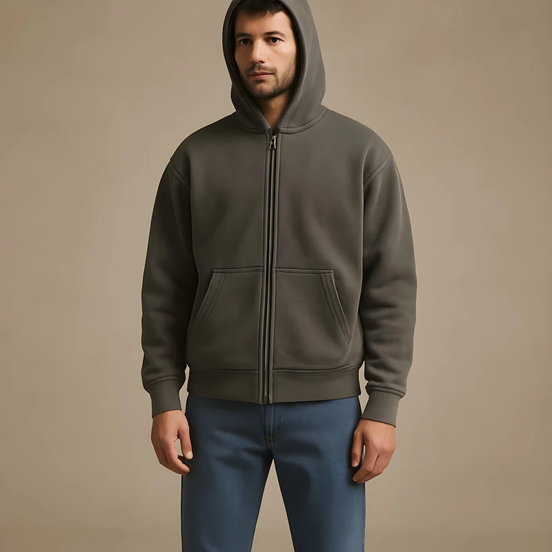 Hoodie Vintage Zipper