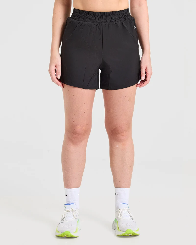 Run Ruched Shorts - Noir