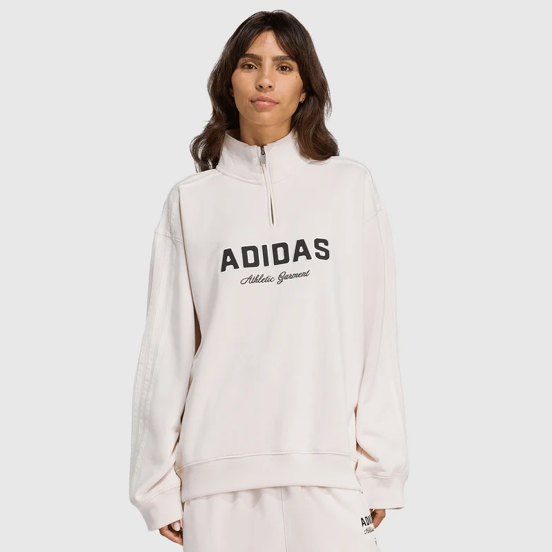 Sweat adidas Originals 1/4 Zippour Femme