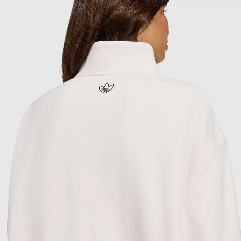 Sweat adidas Originals 1/4 Zippour Femme