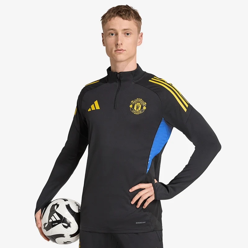 adidas Manchester United 25/26 Tiro 25 Training Top - Black/Hi