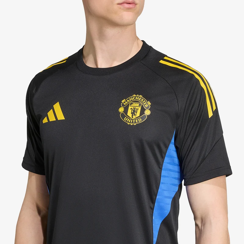 adidas Manchester United 25/26 Tiro 25 Training Shirt - Black/Hi