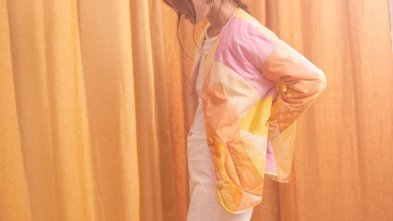 Veste Nymphéa Soi x Zahra Holm
