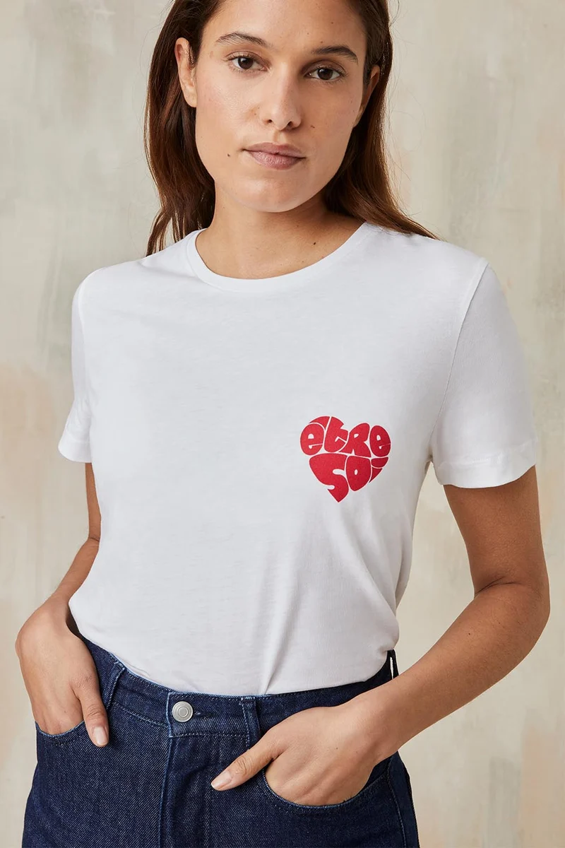 T-shirt en coton Être Soi