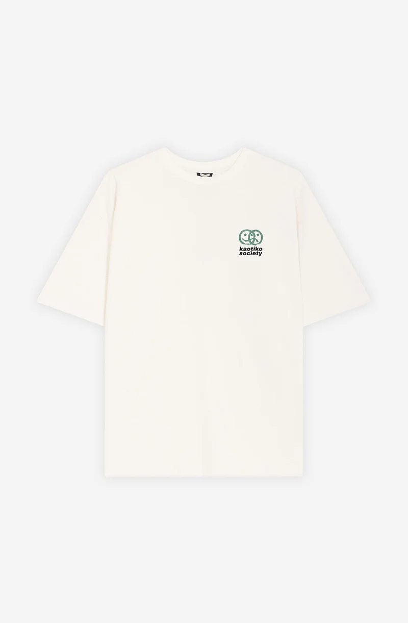Camiseta Disconnected Your Vision Coton bio Ivoire