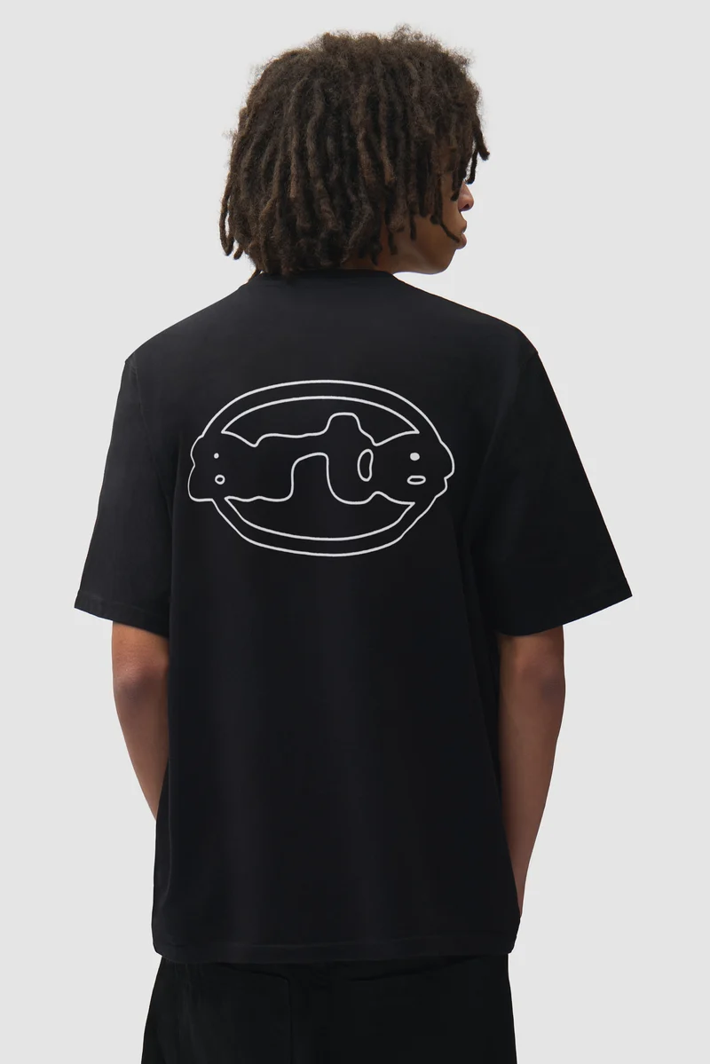 T-shirt Emblem - Noir