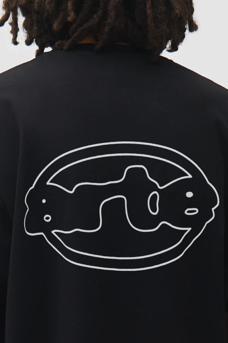 T-shirt Emblem - Noir