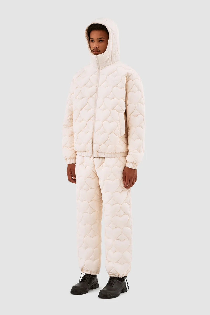 Veste polaire Joey Heart - Crème