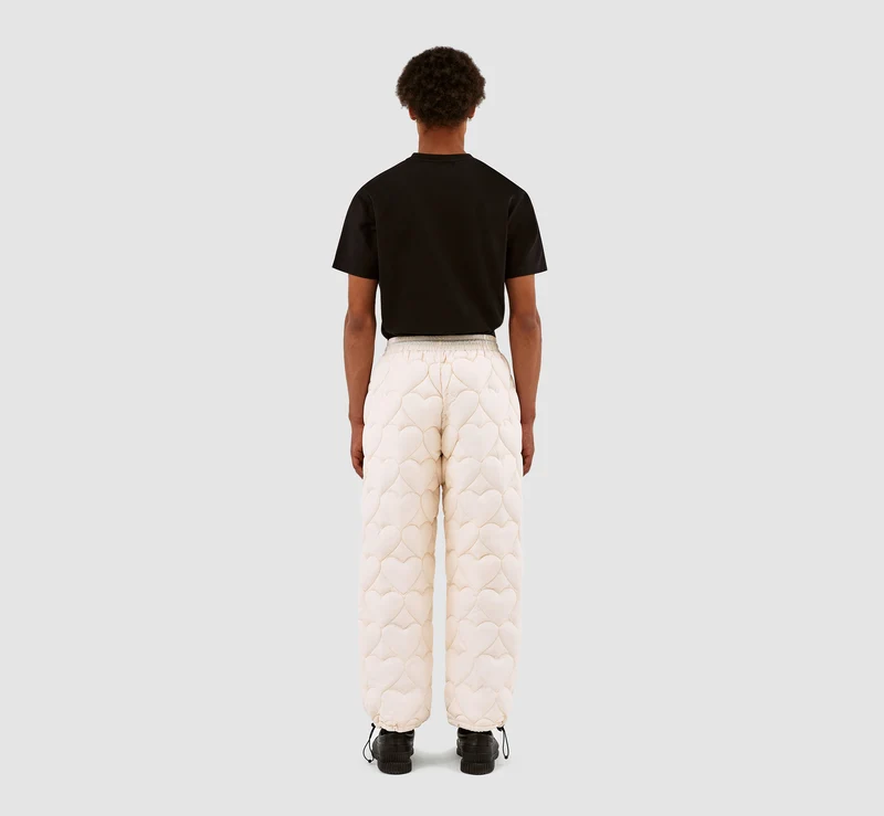 Pantalon en molleton Paolo Heart - Crème