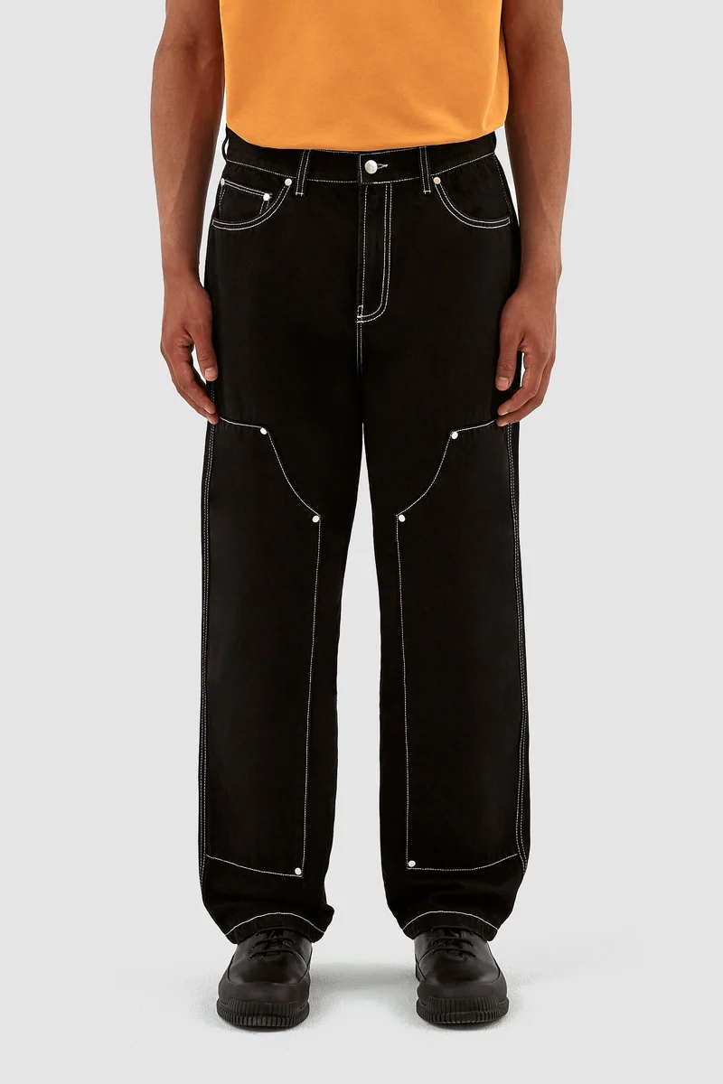 Pantalon de travail Poelizig - Denim noir