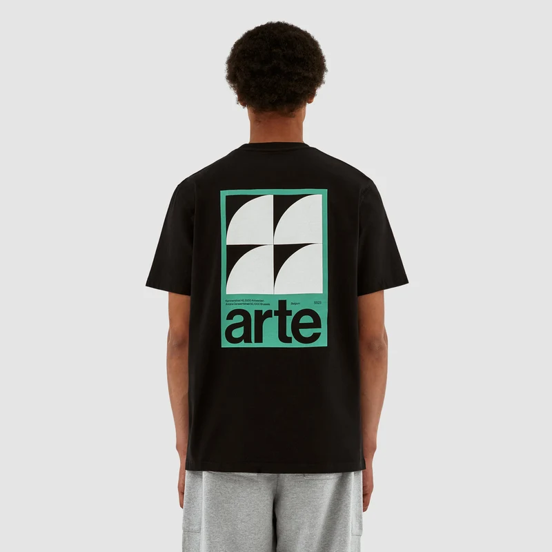 Taut Back G Print T-shirt - Noir