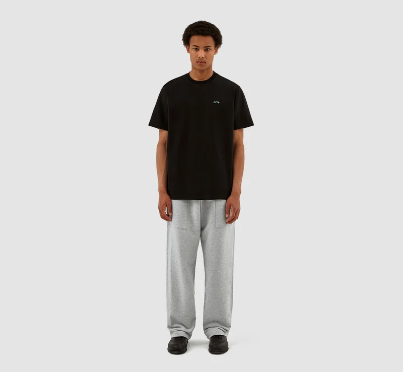 Taut Back G Print T-shirt - Noir