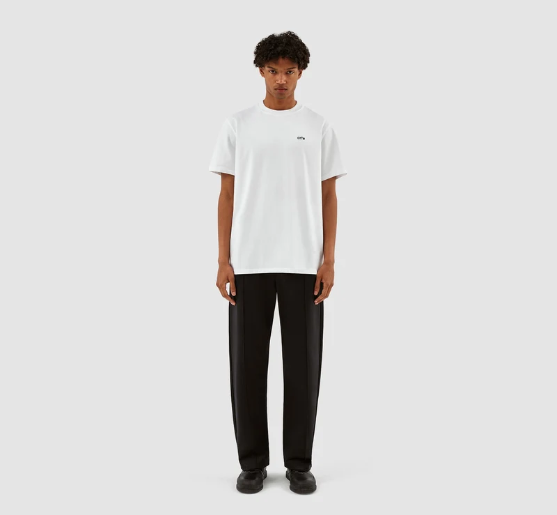 T-shirt imprimé Y de Taut Back - Blanc