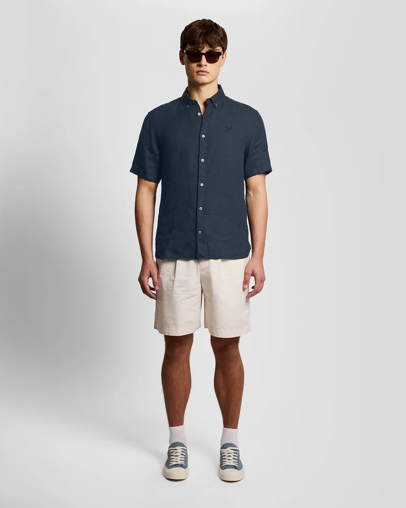 Short Sleeve Linen Shirt