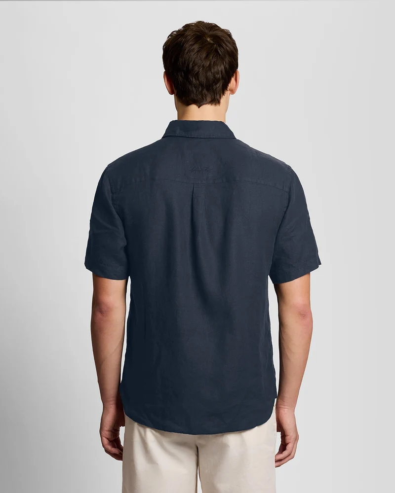 Short Sleeve Linen Shirt