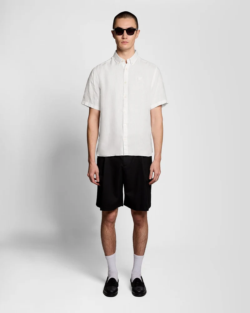 Short Sleeve Linen Shirt