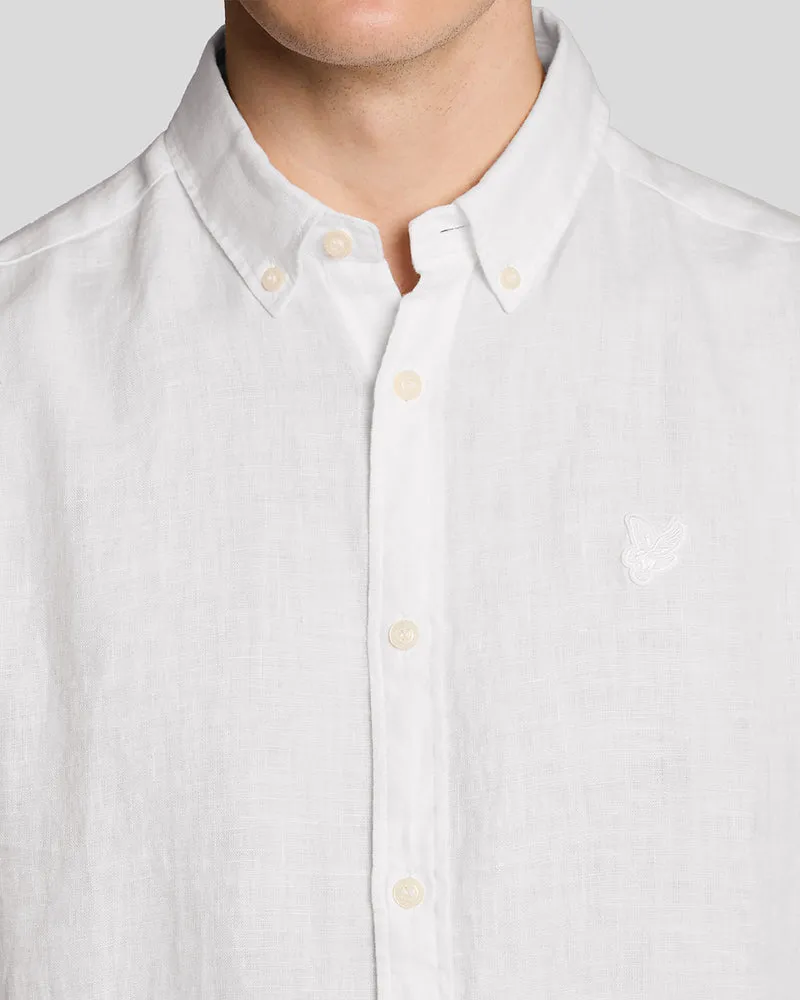 Short Sleeve Linen Shirt