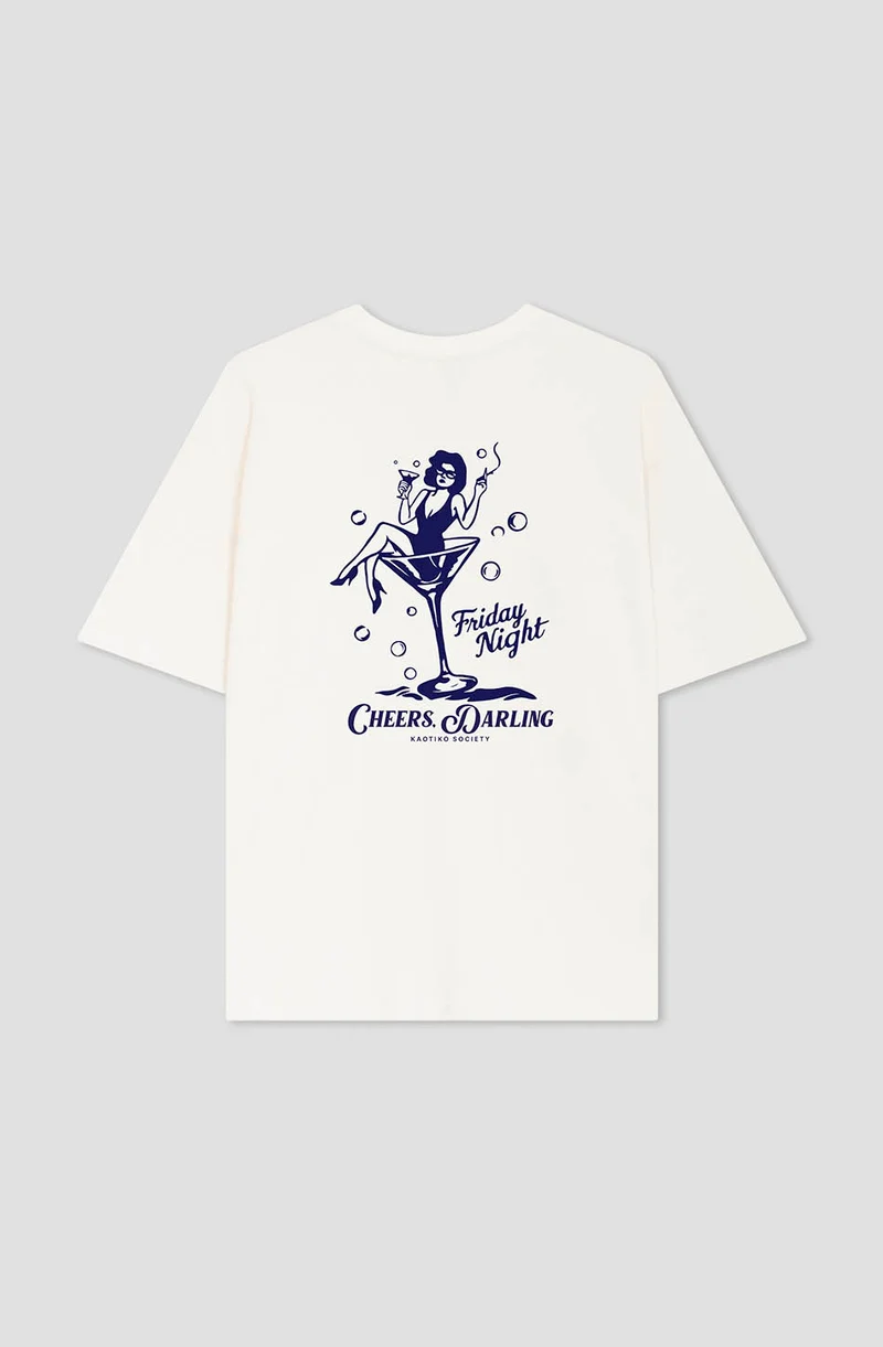 Camiseta Cheers Darling Ivory