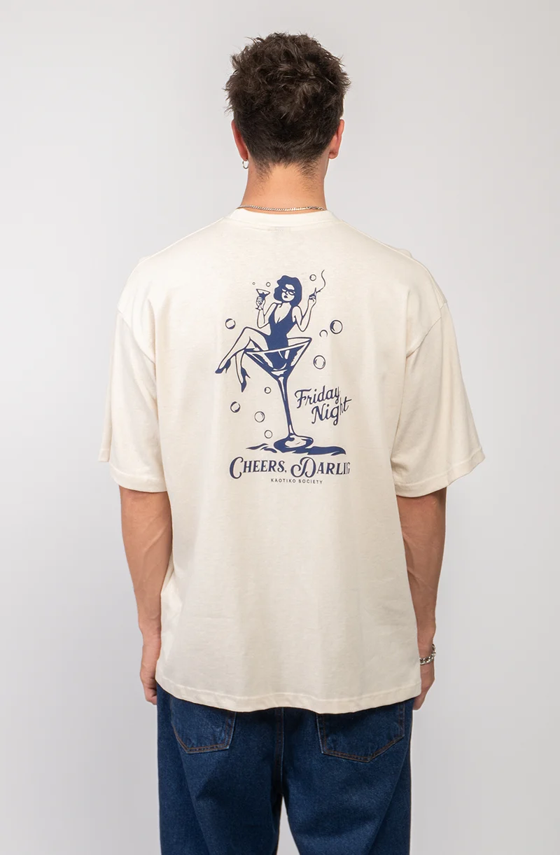 Camiseta Cheers Darling Ivory