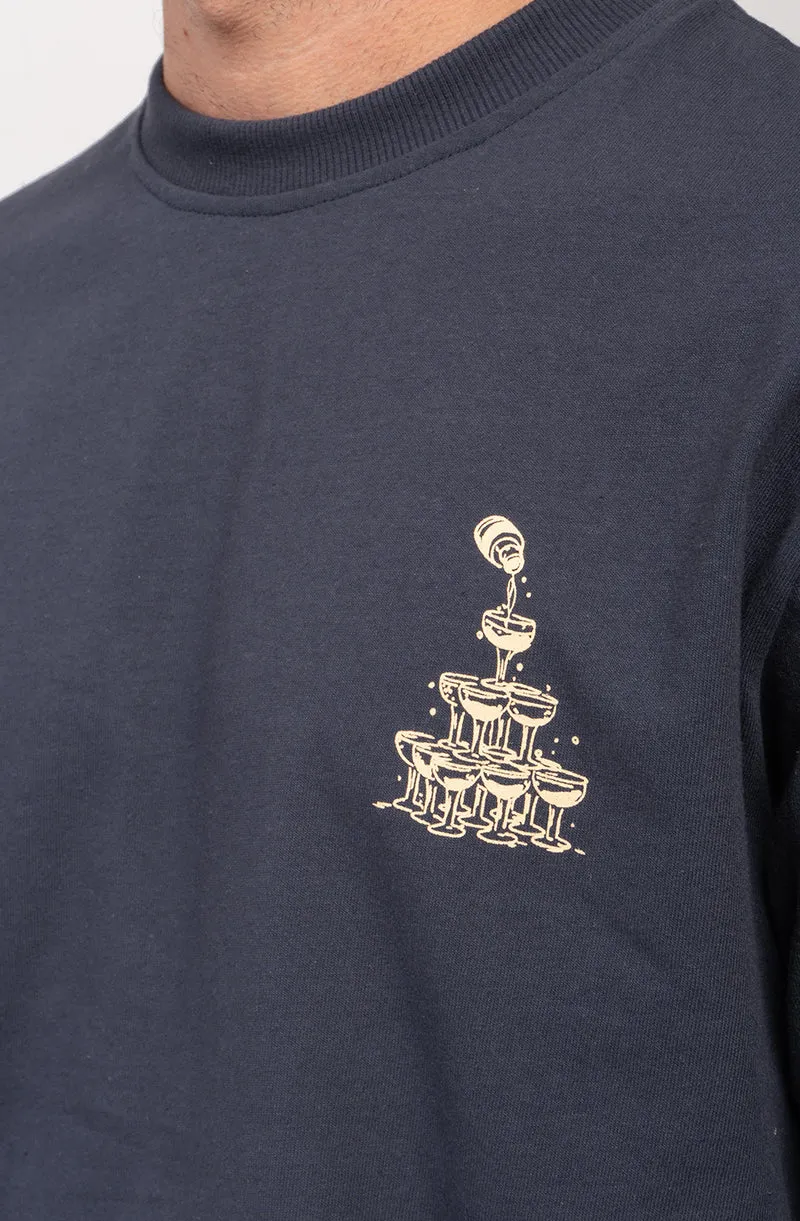 T-shirt « Let's Celebrate » Marine
