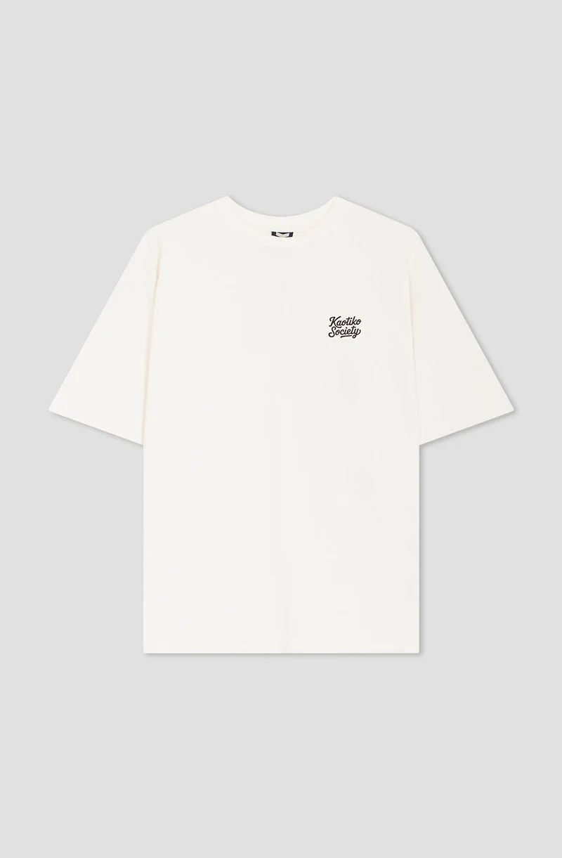 Camiseta If Its Nice Coton Biologique Ivoire