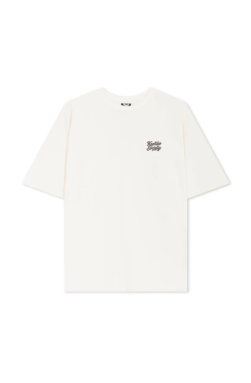 Camiseta If Its Nice Coton Biologique Ivoire