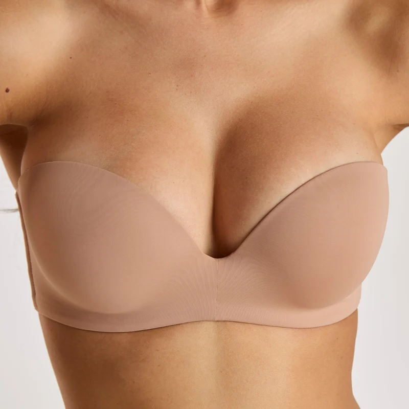 Soutien-gorge à Armatures Sans Bretelles - Miel