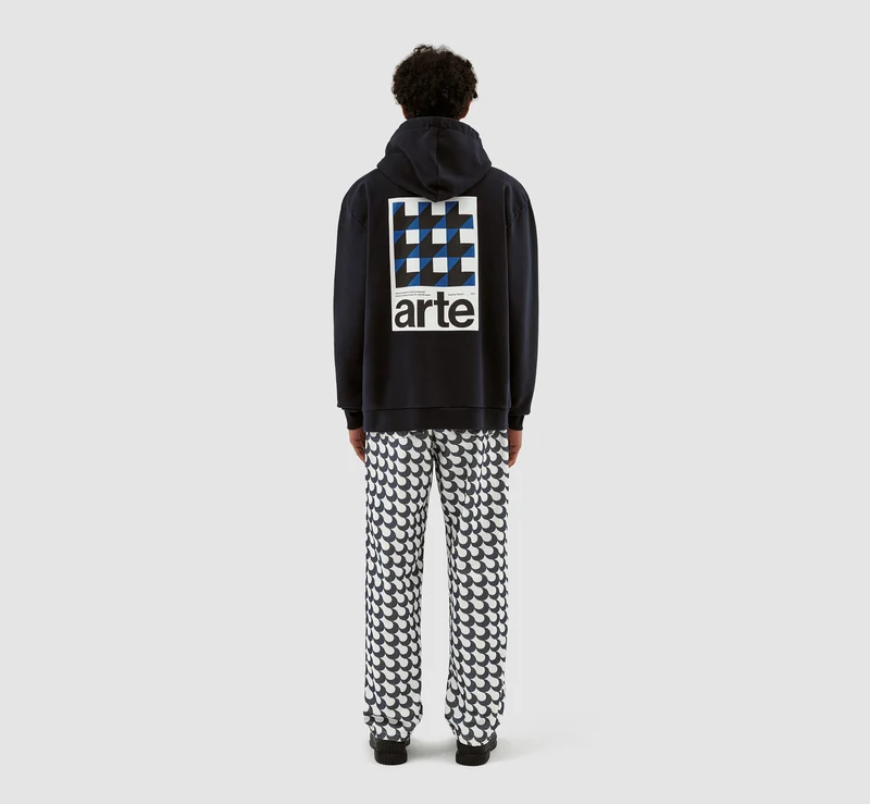 Hannes Back Print - Noir