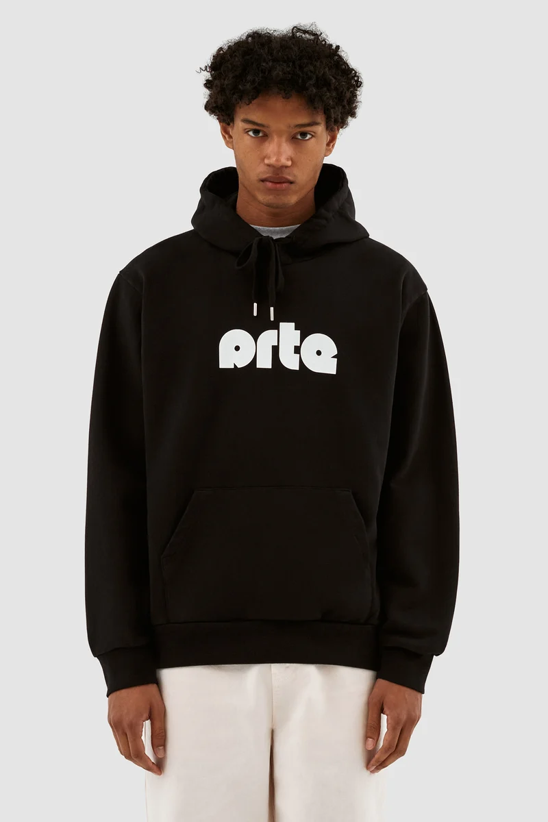 Hannes Bau Hoodie Logo - Noir
