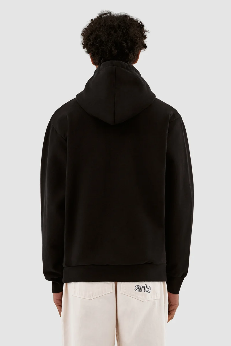 Hannes Bau Hoodie Logo - Noir