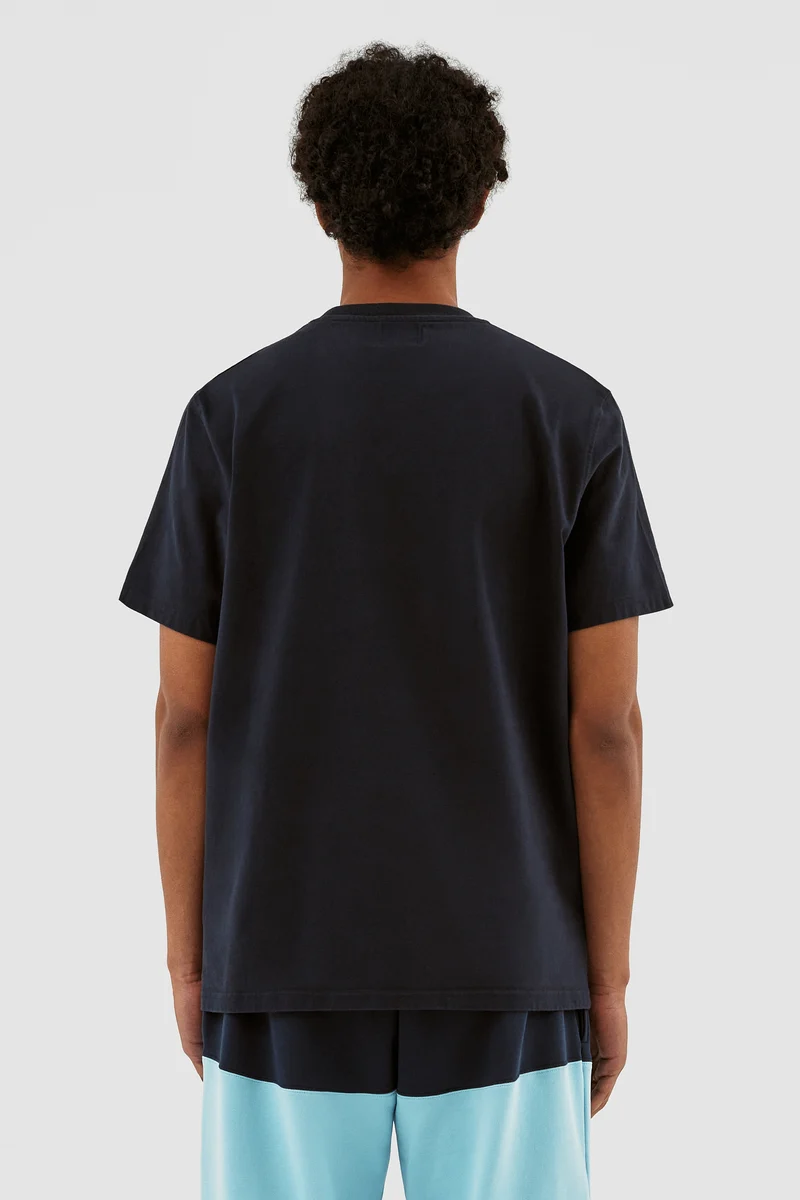 Taut Embroi Heart Logo T-shirt - Marine