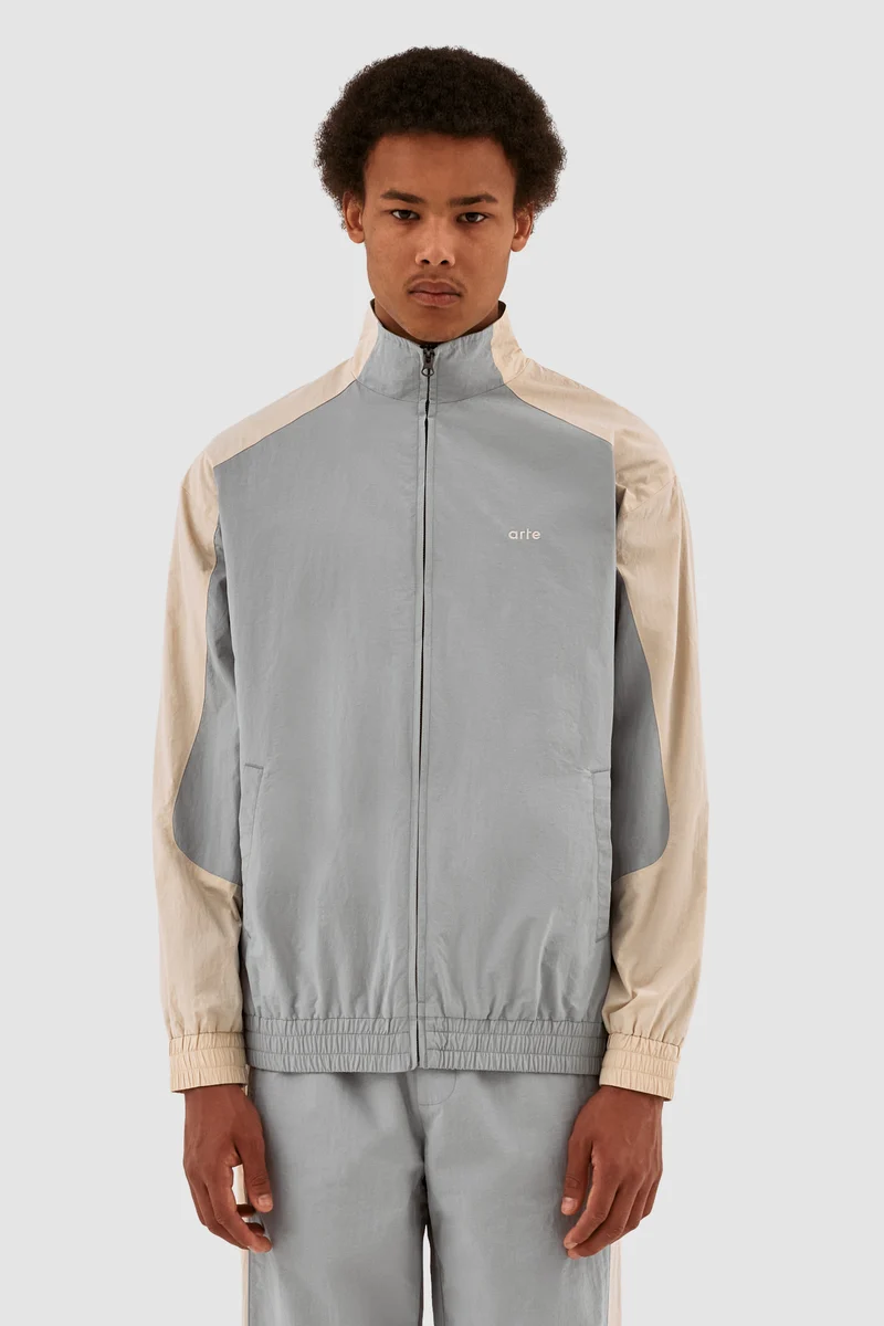 Veste Jordan Colorblock - Crème/Gris