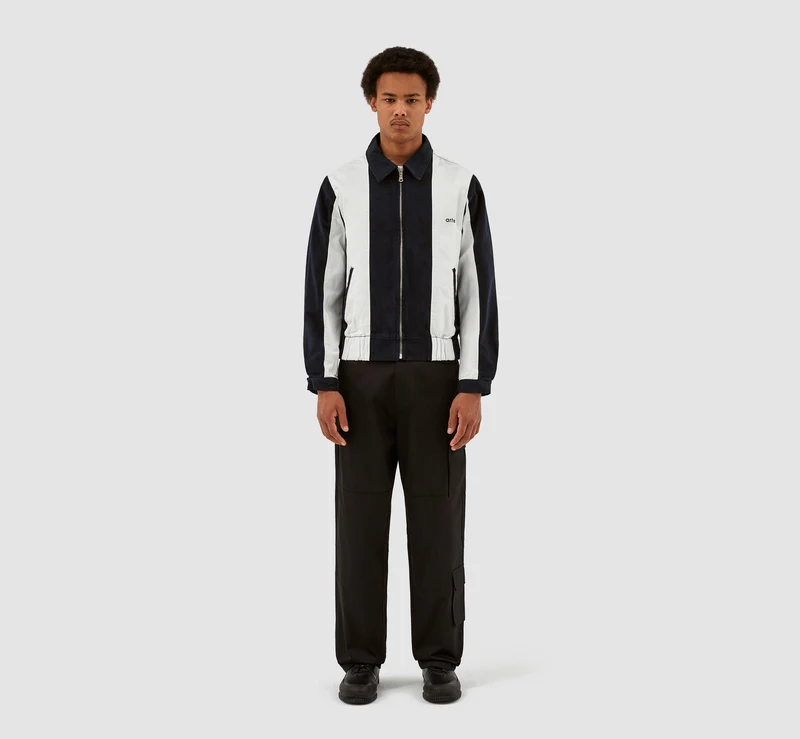 Jeffrey Stripe - Marine/Blanc