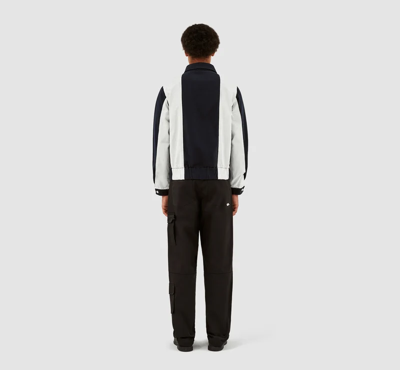 Jeffrey Stripe - Marine/Blanc
