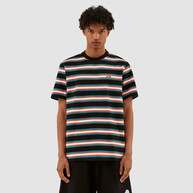 T-shirt rayé Téry - Noir