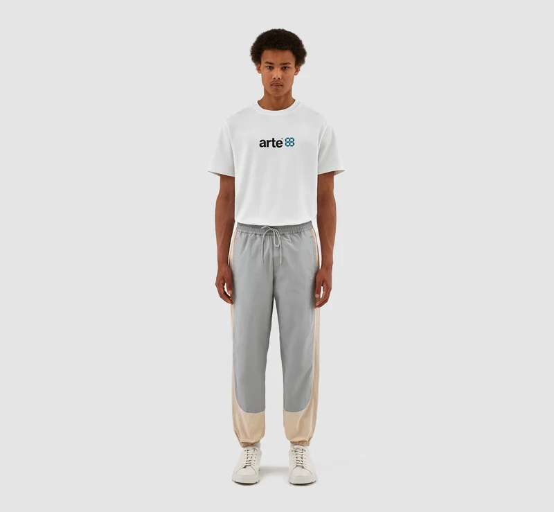 Pantalon Jordan Contrast - Crème/Gris