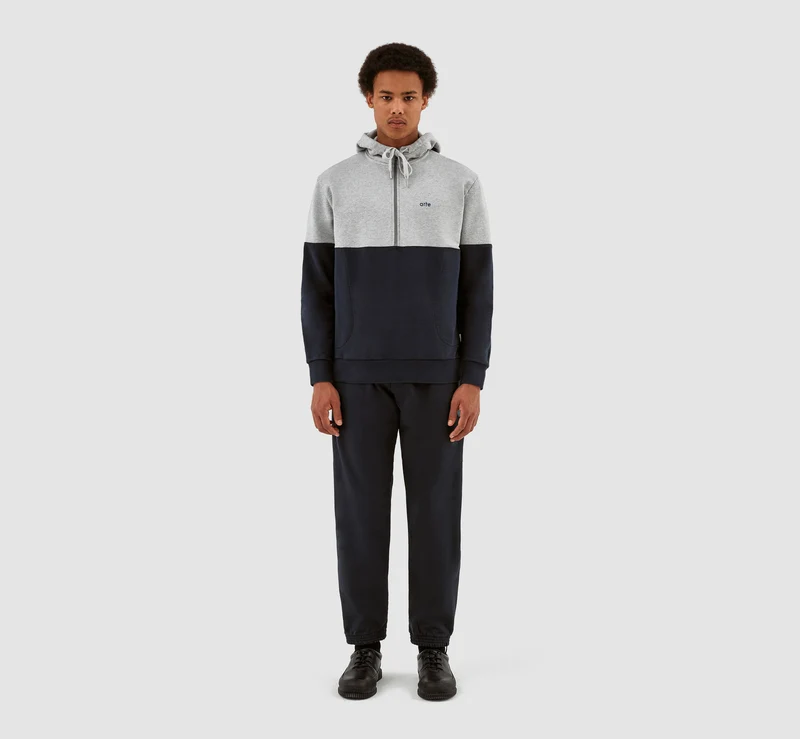 Henny Multi Hoodie - Gris/Marine