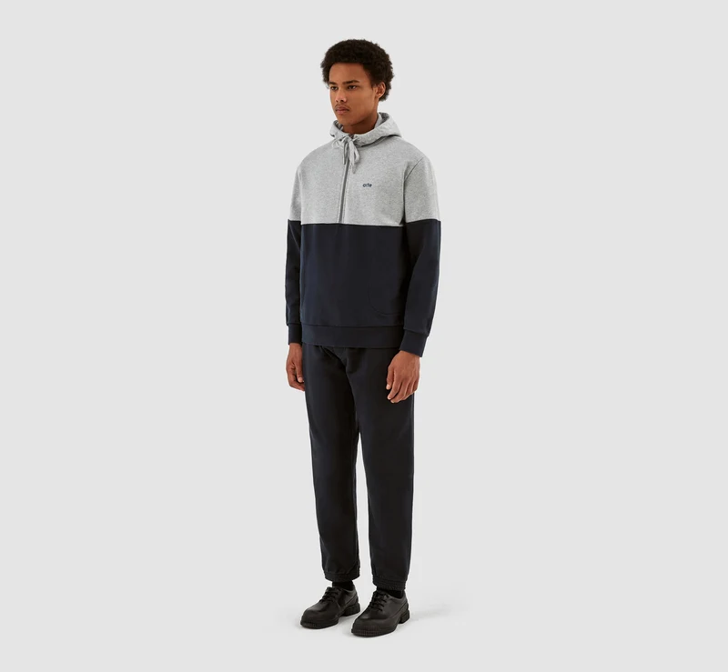 Henny Multi Hoodie - Gris/Marine