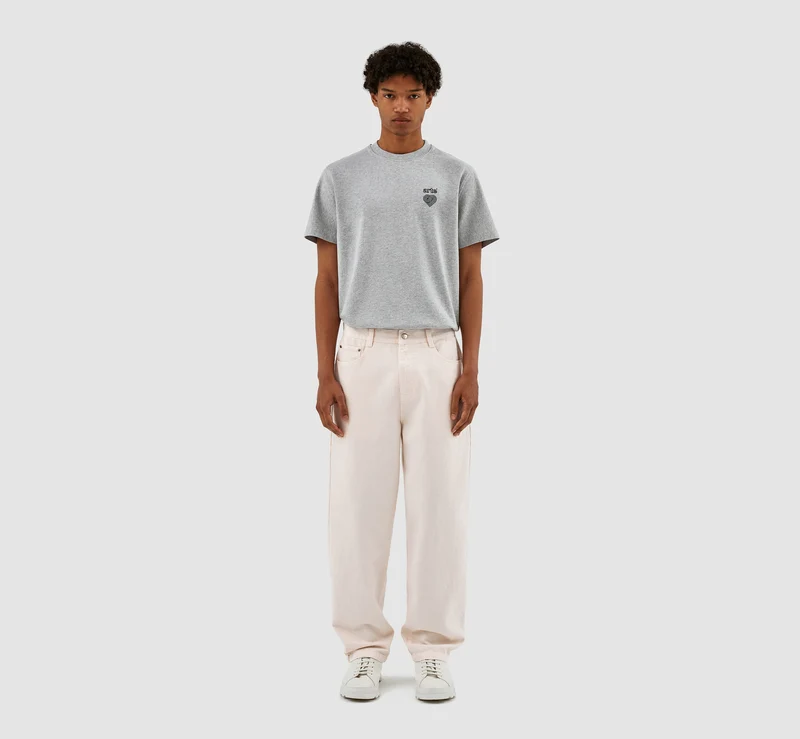 Pantalon Paul Pocket Logo - Crème