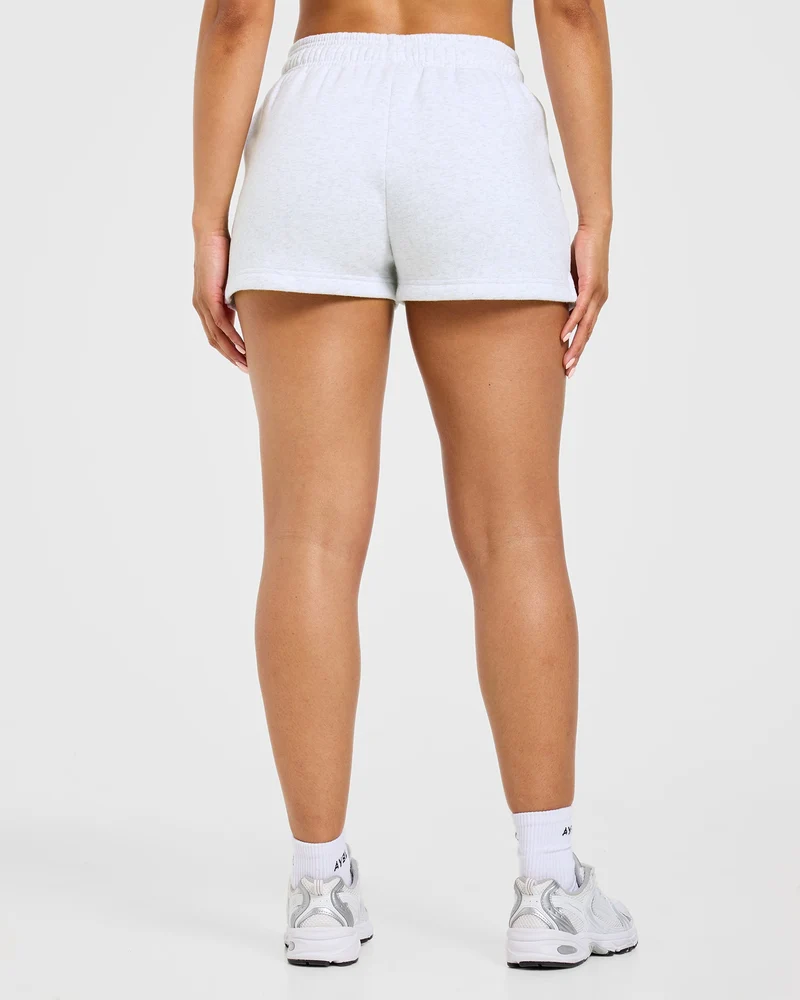 Sports Society Oversized Shorts - Heather Gris