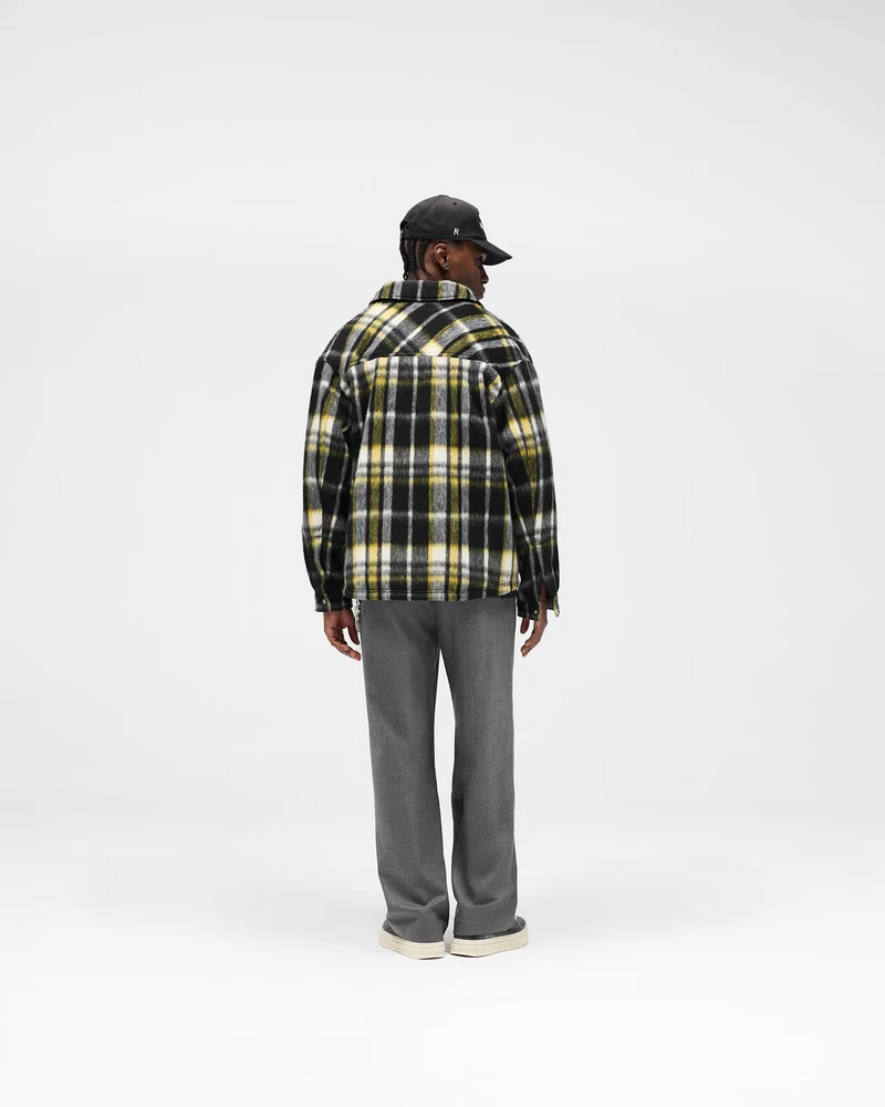 Textured Overshirt - Jet Black