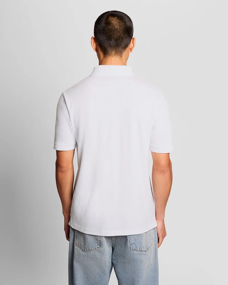 Jacquard Tipped Polo Shirt