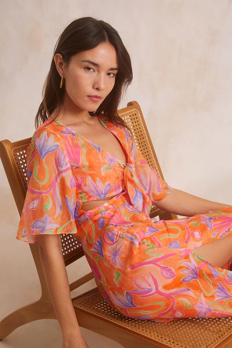 Robe Amalfi Jardin Secret
