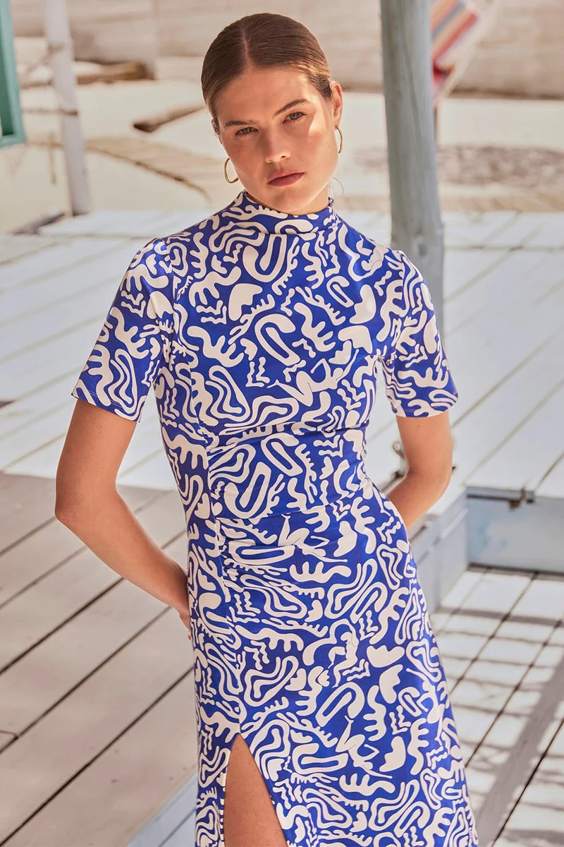 Robe Allure Fusion Bleu
