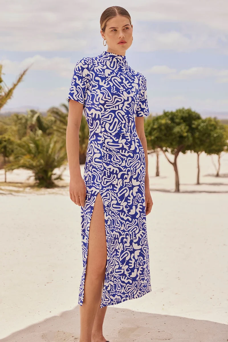 Robe Allure Fusion Bleu