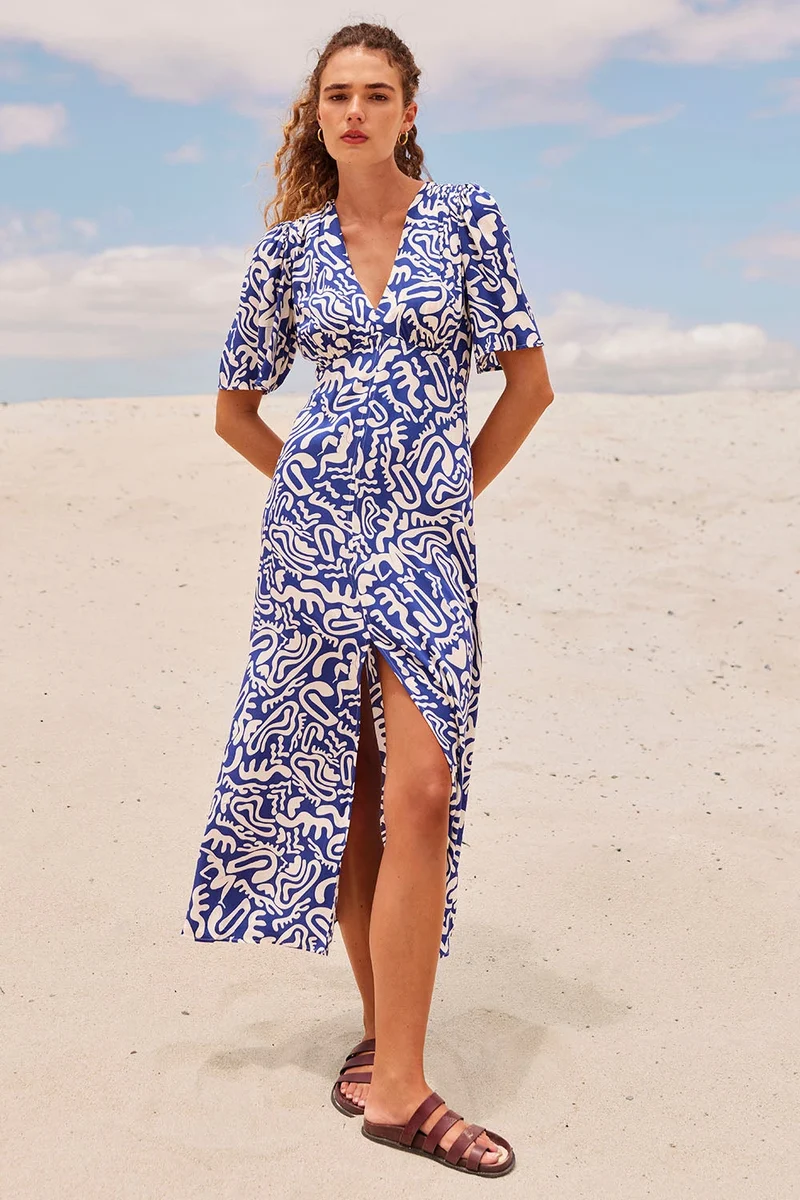 Robe Muse Fusion Bleu